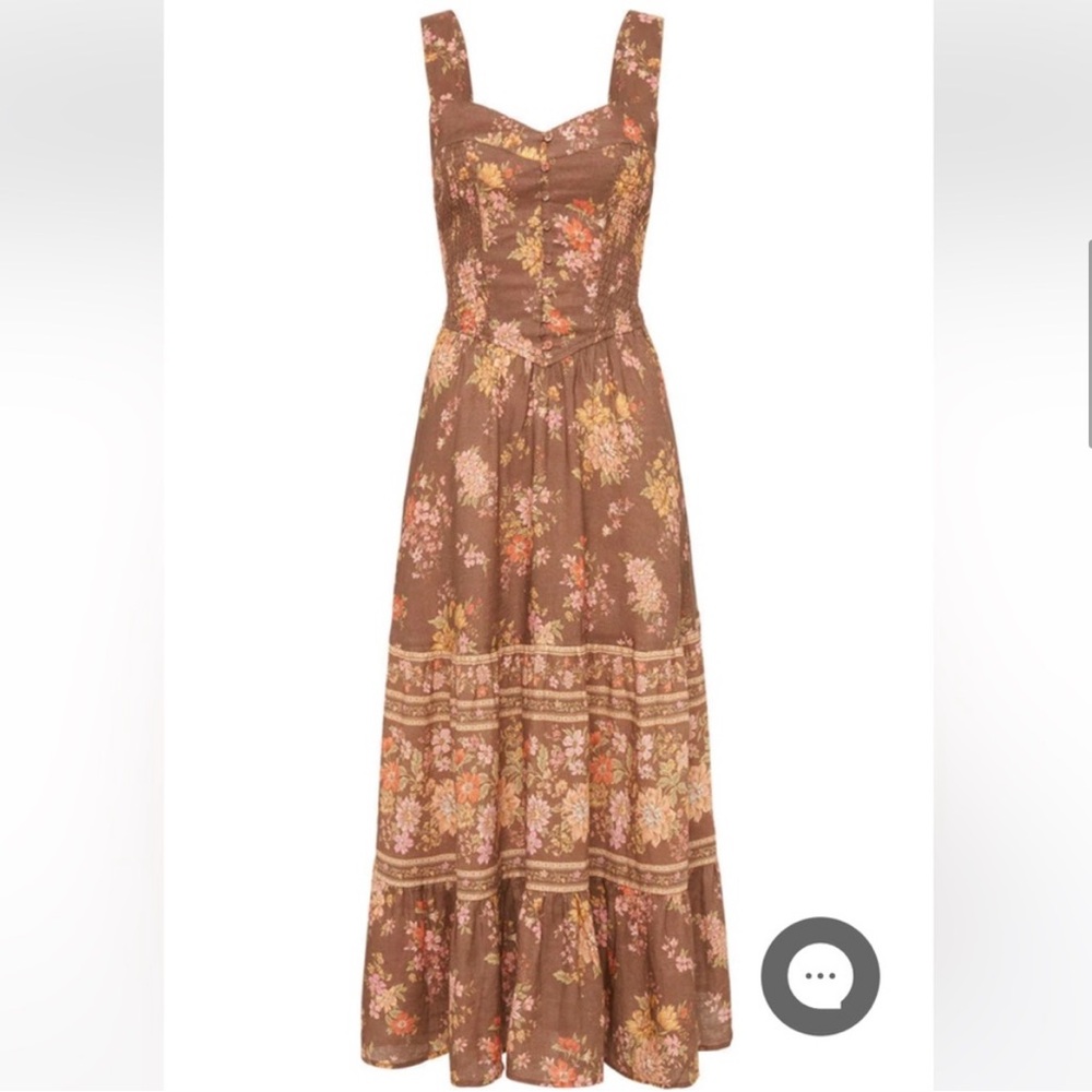 Spell Meadowland Linen Maxi Dress - Picture 4 of 16